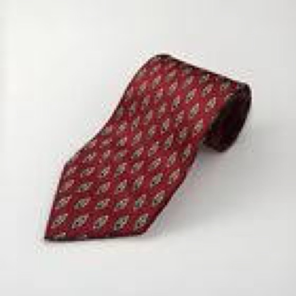 Elegant Red Patterned Men's Tie FERRELL REED FOR NORDSTROM